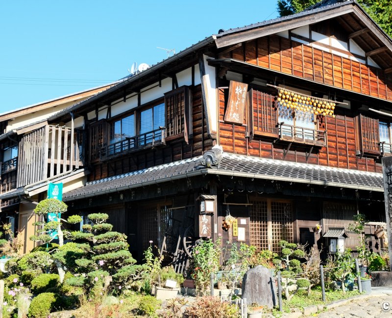 Kiso Valley (Japanese Alps), Traditional Japanese architecture (Magome-juku post town, Gifu prefecture) 2 Kiso Valley (Japanese Alps), Traditional Japanese architecture (Magome-juku post town, Gifu prefecture) 2