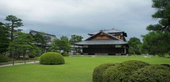 Nijo Castle (Kyoto), View on Honmaru-goten Palace