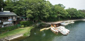Okayama, boat rental along the Asahi-gawa River