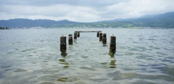 Amanohashidate, View on the water