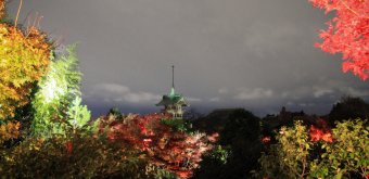 Kodai-ji (Kyoto), Night view on Kyoto