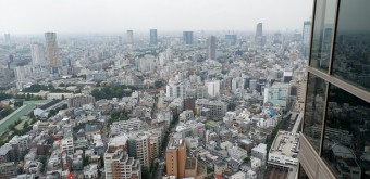Observatory deck from Yebisu Garden Place Tour