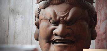 Todai-ji (Nara), Detail of a Buddhist statue