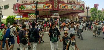 Universal Studios Japan (USJ, Osaka), Canopy in Hollywood area 2