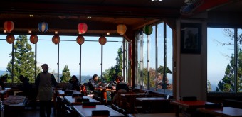 Restaurant at the top of Mount Mitake