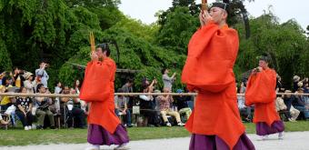 Aoi Matsuri (Kyoto), Procession at Kamigamo Shrine 3