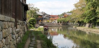 Omihachiman (Shiga), Hachiman-bori waterway