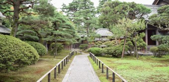 Northern Culture Museum (Niigata), View on the garden