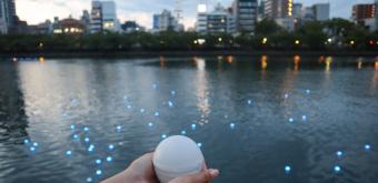 Amanogawa densetsu on Okawa River in Osaka