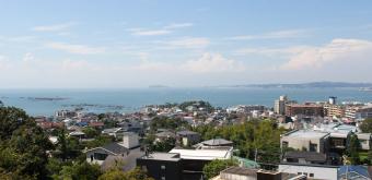 Hayama, Panoramic view from Ajisai Park