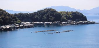 Ine (Kyoto), Panoramic view on the village and Wakasa Bay 4