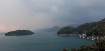 Ine (Kyoto), Panoramic view on the village and Wakasa Bay 3