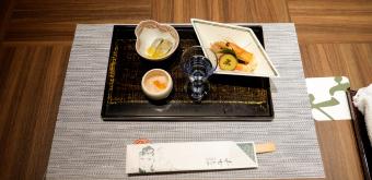 Traditional dish at Matsuya Sensen in Awara Onsen (Fukui)