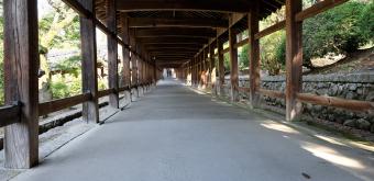 Kibitsu-jinja, 360-meters long covered passageway 2