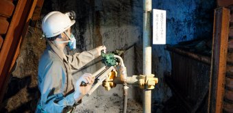 Ikuno Ginzan (Hyogo), Mannequin of a modern worker