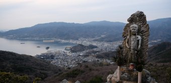 Setouchi Triennale, Shodoshima island, Panoramic view from Goishizan temple