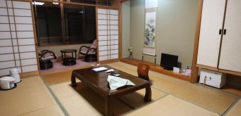 Chikuden Saryo (Taketa, Oita), A room at the ryokan inn
