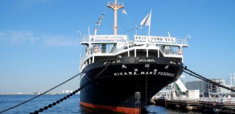 Yamashita Park (Yokohama), Hikawa Maru ocean liner