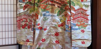 Hinjitsukan (Ise), Kimono on display