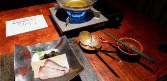 Basara-tei (Shima, Ise), Traditional kaiseki dinner at the ryokan