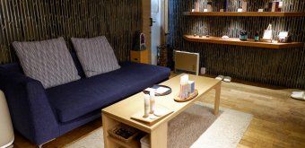 Basara-tei (Shima, Ise), Lounge at the ryokan's spa