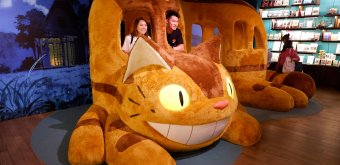Ghibli Park (Nagoya), Catbus in the Exhibition Everything Ghibli! in the Grand Warehouse