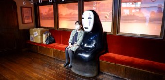 Ghibli Park (Nagoya), Scene from Spirited Away in the exhibition Becoming Characters in Memorable Ghibli Scenes
