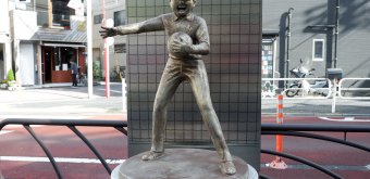 Captain Tsubasa Pilgrimage (Katsushika, Tokyo), Statue of Genzo Wakabayashi