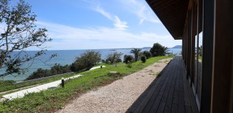 View on the sea from Tsubaki Chaya Restaurant on Fukue-jima (Goto Islands - Nagasaki) 2