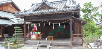 Achi-jinja (Kurashiki), Noh theater stage
