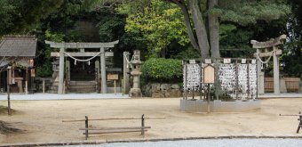 Achi-jinja (Kurashiki), View on the shrine's grounds