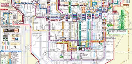 Kyoto Bus Map