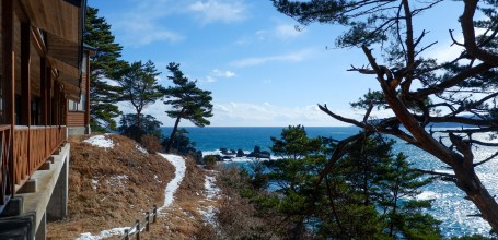 Sanriku Coast, View from the restaurant L'auréole