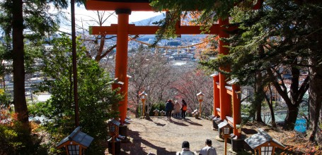 Arakurayama Sengen Shrine, Torii gate 3