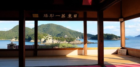 Tomonoura, Fukuzen-ji, Taichoro tatami room