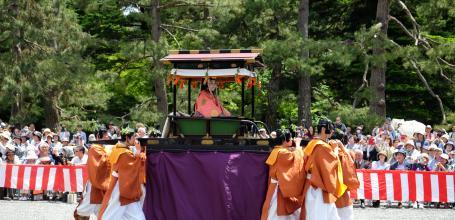Aoi Matsuri (Kyoto), Saio in Kyoto Imperial Palace
