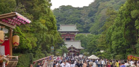 Reitai-sai Festival in Kamakura during the Silver Week holidays in September
