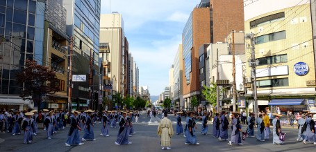 Jidai Matsuri (Kyoto), group of people to signify a change of historical period 2