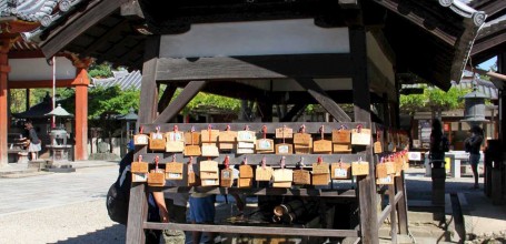 Kofuku-ji (Nara), Ablution fountain and ema plates