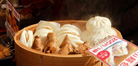 Nankinmachi (Kobe), Chinese delicacies