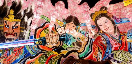 Nebuta Museum WA-RASSE (Aomori), A float of the Nebuta Matsuri