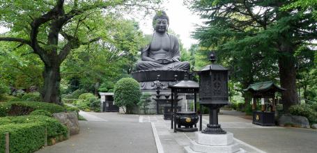 Tokyo Daibutsu, Great Buddha statue in Joren-ji temple