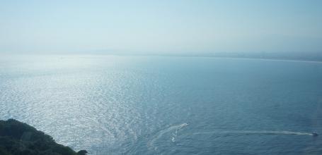 Samuel Cocking Garden (Enoshima), Panorama from Sea Candle Tower 2