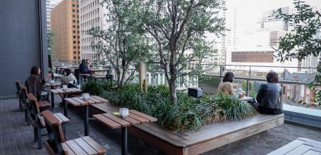 Marunouchi House (Tokyo), Open-air terrace 2