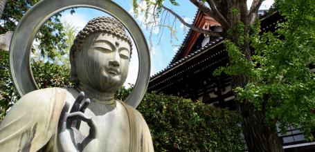 Konkai Komyo-ji, Buddha statue