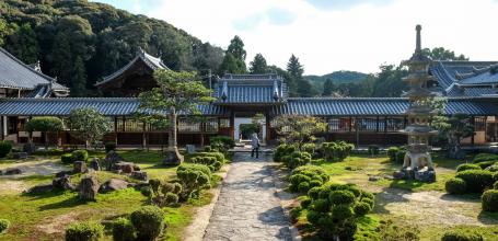 Kosho-ji (Uji), Inside view of the monastery