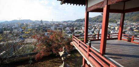Takehara (Chugoku), View on the city from Fumeikaku platform