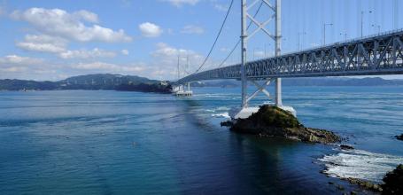 Awaji, Onaruto-kyo bridge at the south of the island