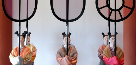 Osaka Museum of History, Court ladies of Naniwa Palace