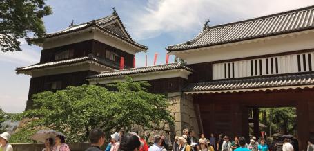 Ueda Castle (Nagano), Gate, turret and fortified wall 2